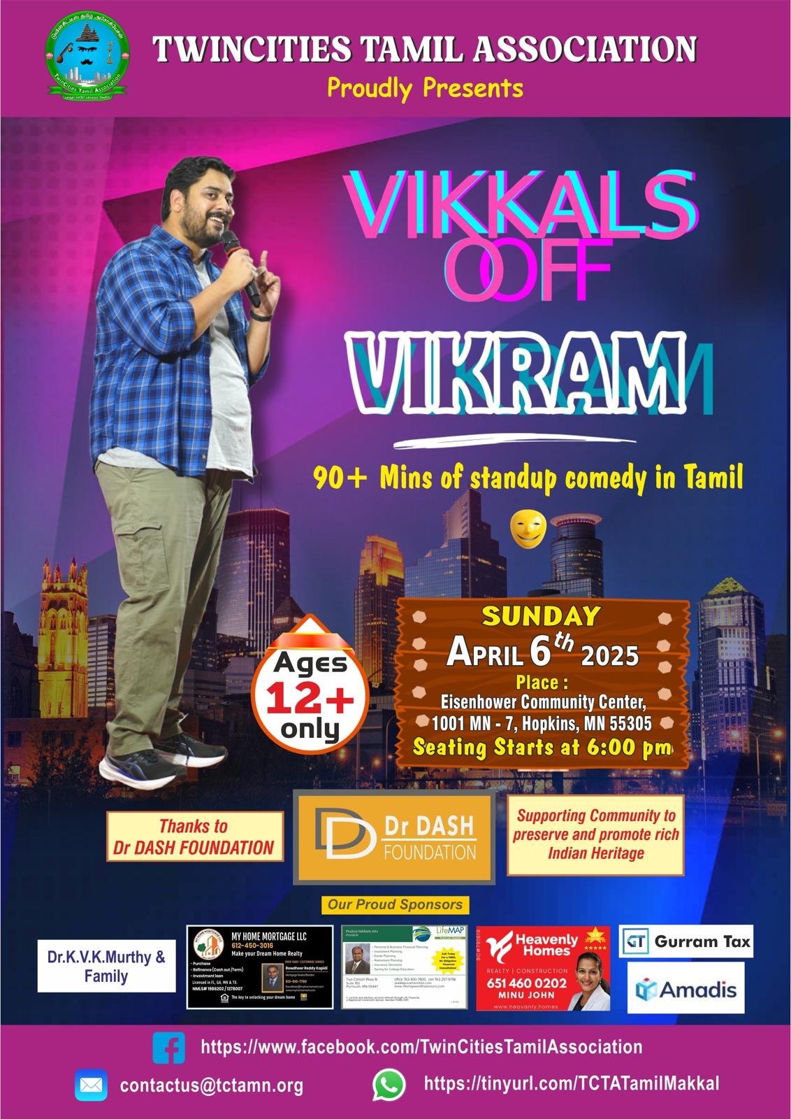 Vikkals Off Vikram: 90+ Mins of Tamil Standup Comedy